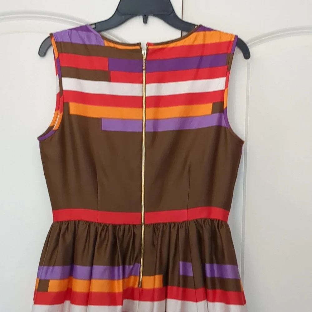 Kate Spade Kerrigan A Line Dress Stripes